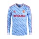 Camisola Manchester United Retro Equipamento Primeiro 1992 Manga Comprida